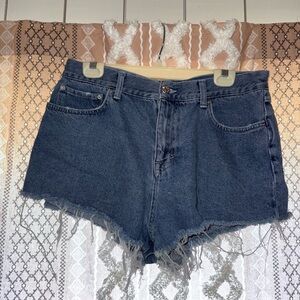 Urban Outfitters Dark Blue Jean Shorts